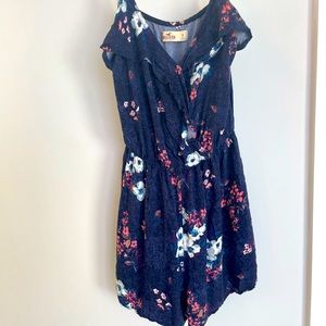 Hollister Floral Romper S